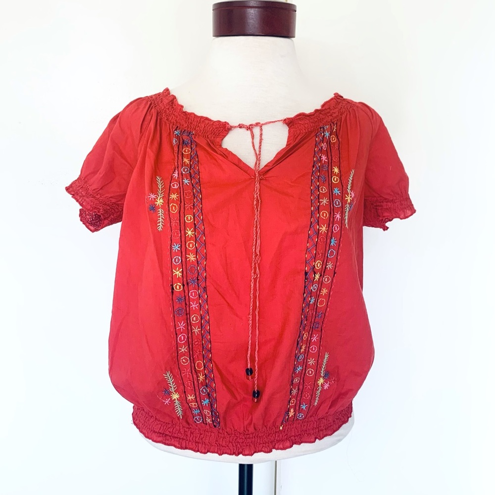 Boho style top